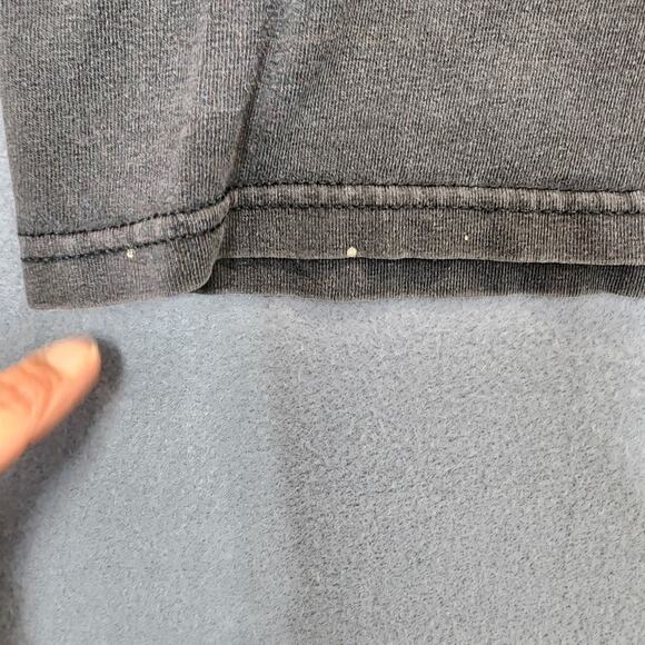 Sneaky Ds Saloon Mens Shirt Black Wolf Faded Thrashed Distressed St Pete Florida - Picture 8 of 9